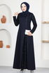 Stony Evening dress Navy blue ASM2546 - Thumbnail