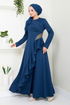 Stony Evening dress NYA5019 Indigo - Thumbnail