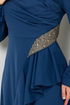 Stony Evening dress NYA5019 Indigo - Thumbnail