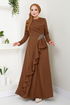 Stony Evening dress NYA5019 Taba - Thumbnail