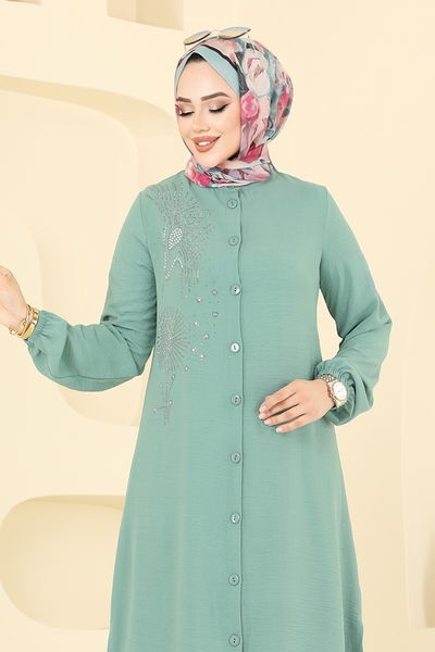 MRV D.V.L. - Taş Detaylı Aerobin Takım 441DVL897-M Mint - 358314