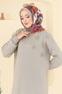 Taş Detaylı Triko Tunik 2717AYD574-MS Vizyon - Thumbnail