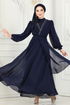 Taş İşlemeli Şifon Abiye 5408AB368-MS Laci - Thumbnail