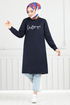 The Article Silvery Hijab Tunic 798OZR1047-M Laci - Thumbnail