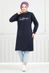 The Article Silvery Hijab Tunic 798OZR1047-M Laci - Thumbnail