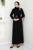 The Belt Stony Evening dress 3009BSS1025-M Black - Thumbnail