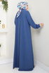 The Headline Buttoned Up Ferace 2018EFY931-M Indigo - Thumbnail