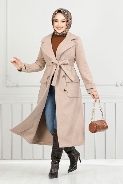 MRV T.R.T. - The Headline Buttoned Up Stamp Coat 7021TRT1045-M Vision