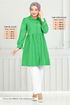 The Headline Laced Up Tunic 401EVO1065-M Benetton Green - Thumbnail