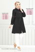 The Headline Laced Up Tunic 401EVO1065-M Black - Thumbnail