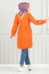The Headline Laced Up Tunic 401EVO1065-M Orange - Thumbnail