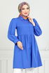 The Headline Laced Up Tunic 401EVO1065-M Saks - Thumbnail
