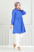 The Headline Laced Up Tunic 401EVO1065-M Saks - Thumbnail