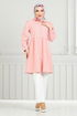 The Headline Laced Up Tunic 401EVO1065-M Salmon - Thumbnail