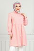 The Headline Laced Up Tunic 401EVO1065-M Salmon - Thumbnail