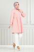 The Headline Laced Up Tunic 401EVO1065-M Salmon - Thumbnail