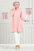 The Headline Laced Up Tunic 401EVO1065-M Salmon - Thumbnail