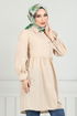 The Headline Laced Up Tunic 401EVO1065-M The Stone - Thumbnail