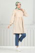 The Headline Laced Up Tunic 401EVO1065-M The Stone - Thumbnail