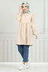 The Headline Laced Up Tunic 401EVO1065-M The Stone - Thumbnail