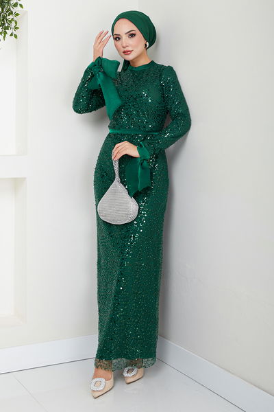 MRV E.N.D. - The Headline Must Connect Evening dress 5624END900-M Emerald