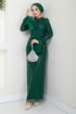 The Headline Must Connect Evening dress 5624END900-M Emerald - Thumbnail