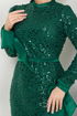 The Headline Must Connect Evening dress 5624END900-M Emerald - Thumbnail