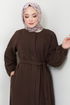 The Headline Rubberized Coat 0504BGS895-M Coffee - Thumbnail