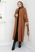 The Headline Rubberized Coat 0504BGS895-M Taba - Thumbnail