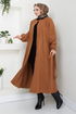 The Headline Rubberized Coat 0504BGS895-M Taba - Thumbnail