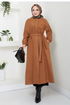 The Headline Rubberized Coat 0504BGS895-M Taba - Thumbnail