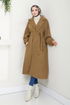 The Headline Rubberized Stamp Coat 2059BGS895-M Taba - Thumbnail