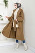 The Headline Rubberized Stamp Coat 2059BGS895-M Taba - Thumbnail