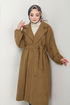 The Headline Rubberized Stamp Coat 2059BGS895-M Taba - Thumbnail