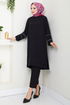 The Headline Rubberized Tunic 180BO1060-M Black - Thumbnail