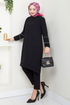 The Headline Rubberized Tunic 180BO1060-M Black - Thumbnail