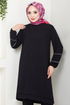 The Headline Rubberized Tunic 180BO1060-M Black - Thumbnail