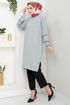 The Headline Rubberized Tunic 180BO1060-M Grey - Thumbnail