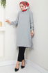 The Headline Rubberized Tunic 180BO1060-M Grey - Thumbnail