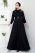 The Shoulder Stony Evening dress 276DVL897-M Black - Thumbnail