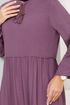 The Skirt Flywheel Hijab Dress 2352BGS895-M Lilac - Thumbnail