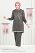 The Stone Detailed Double Team 9116PL940-M Anthracite - Thumbnail