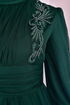 Tüll Abendkleid Smaragde ASM2436 - Thumbnail