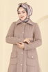 معطف بيج 1983TRT545-MS - Thumbnail