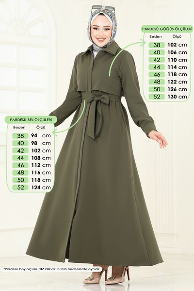 S.L. - معطف اخضر عفني 2630SL432-MS - 368116