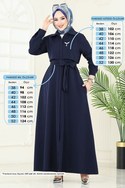 S.L. - Topcoat 2630SL432-MS Navy Blue - 368126