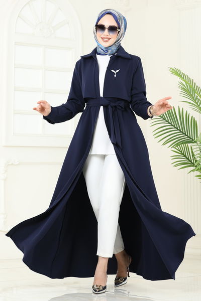 S.L. - Topcoat 2630SL432-MS Navy Blue - 368130