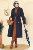 O.Z.T. - Trenchcoat 040OZT1013-MS Navy Blue