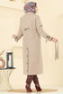 Trenchcoat 040OZT1013-MS Stone - Thumbnail