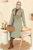 O.Z.T. - Trenchcoat 043OZT1013-MS Almond Green